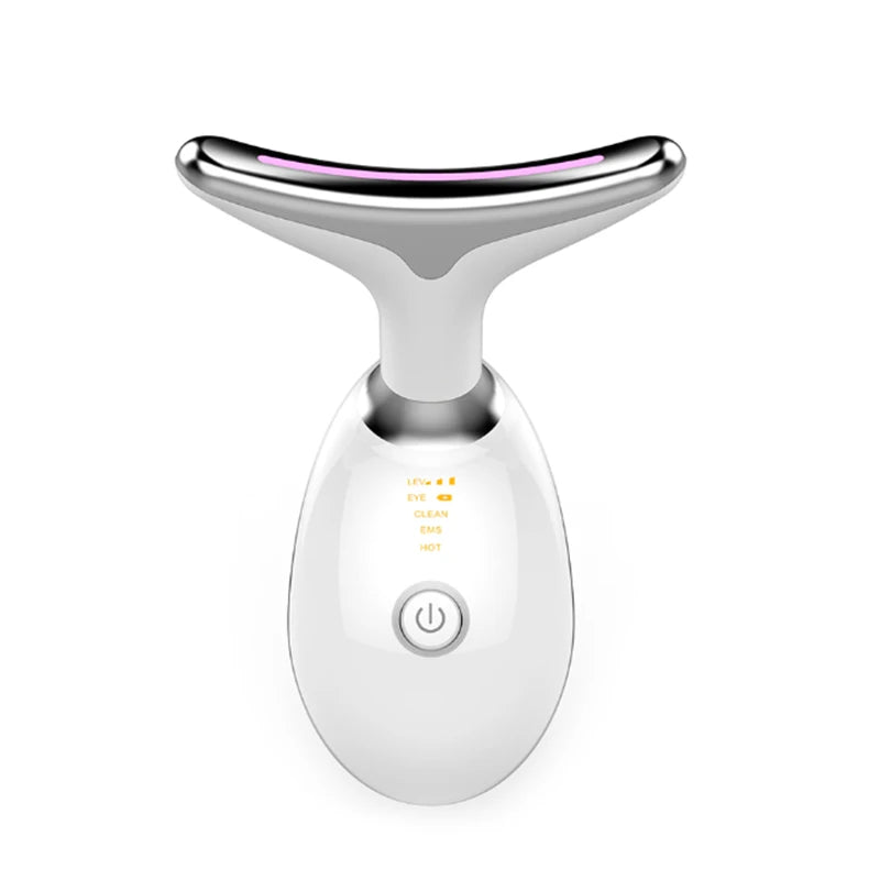 Appareil de luminothérapie rouge pour le visage et le cou – Appareil de beauté LED pour le rajeunissement, le lifting et le raffermissement de la peau